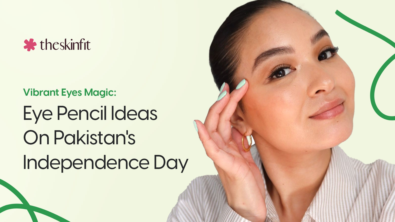 Vibrant Eyes Magic: Eye Pencil Ideas On Pakistan's Independence Day