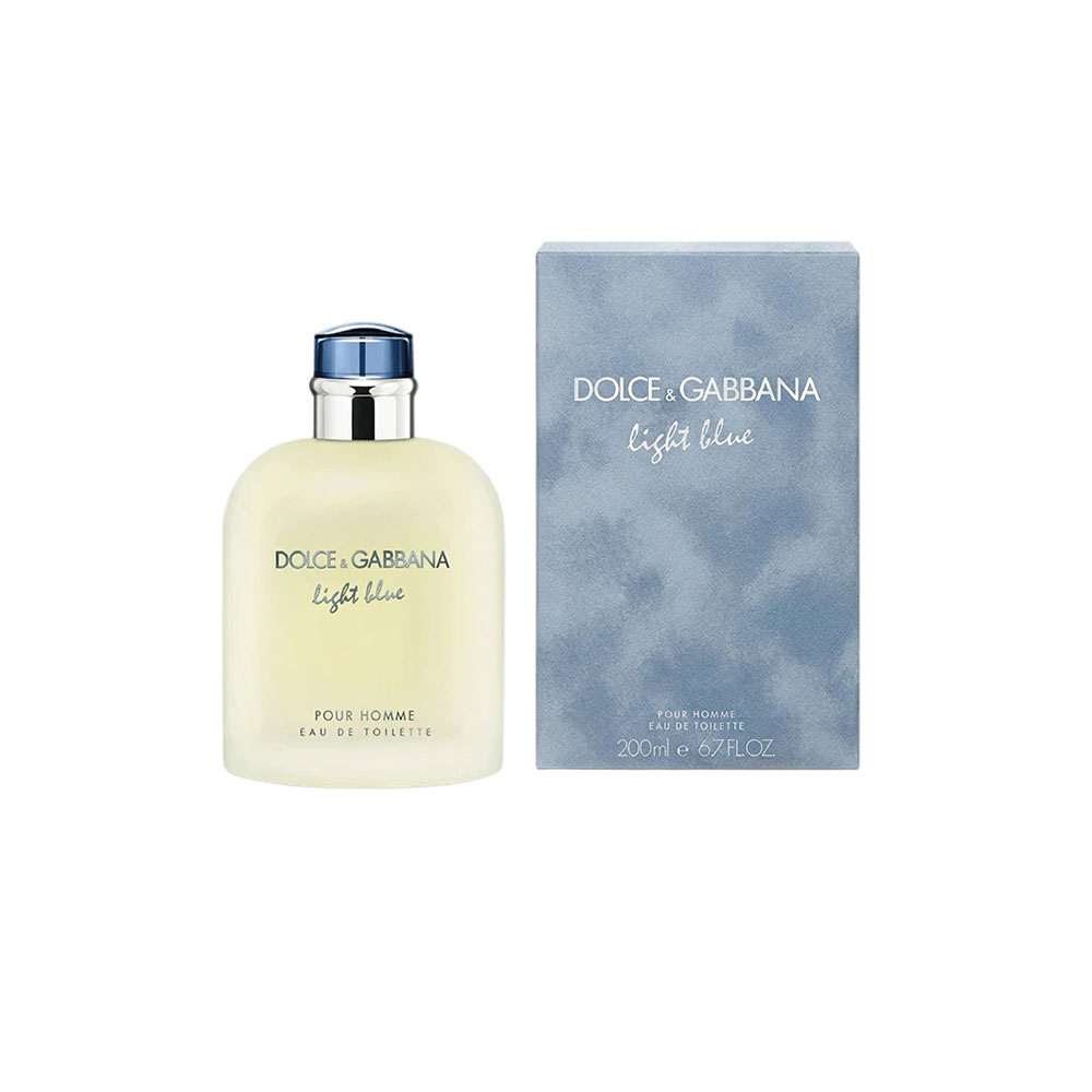 Buy Dolce and Gabbana Light Blue Men Edt 200ml Online